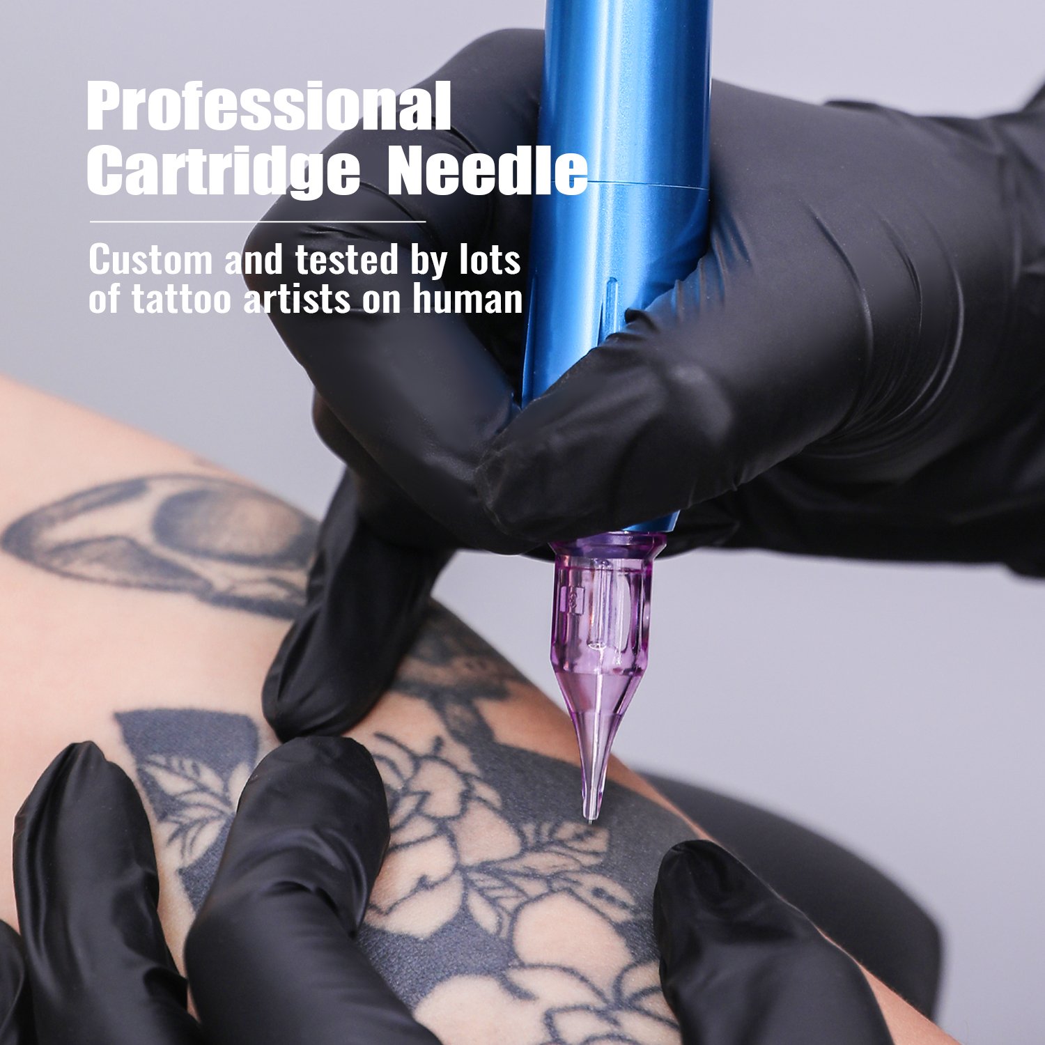 0.35mm Round Liner Disposable Sterilized Safety Permanent Makeup Tattoo Supplies Tattoo Cartridge Needle