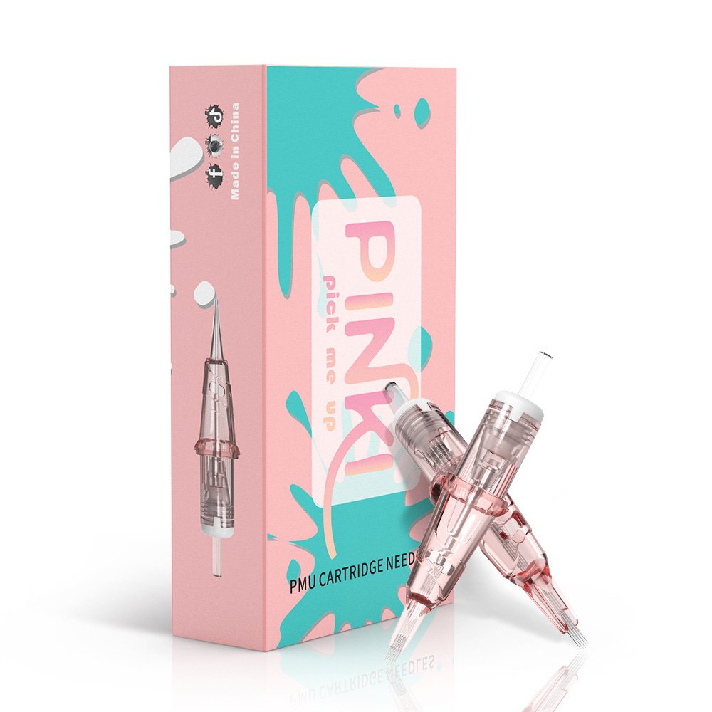 Wholesale POPU Pinki RL RS RM M1 316L needle 20Pcs smp needle permanent makeup pmu tattoo cartridges needle
