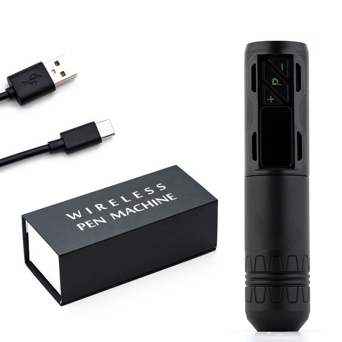 Oem Profession Rechargeable Swiss Coreless Motor Pmu Gun Complete Parts Digital Eyebrow Wireless Rotary Pen Tattoo Machine