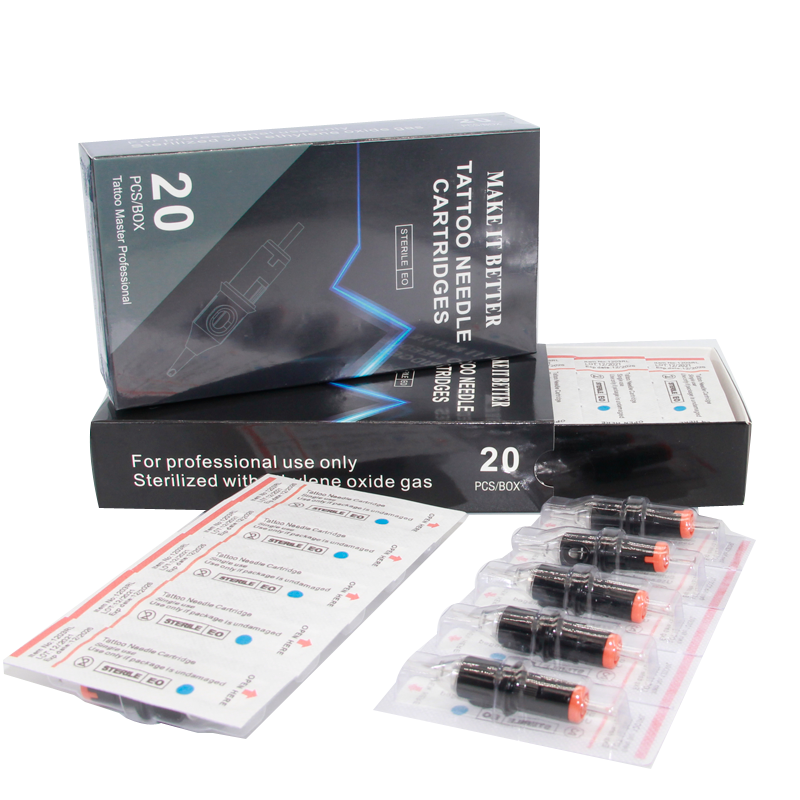 Original Product 20pcs/box Universal Sterile Permanent Make Up Cartridge Eyebrow Disposable Tattoo Needle