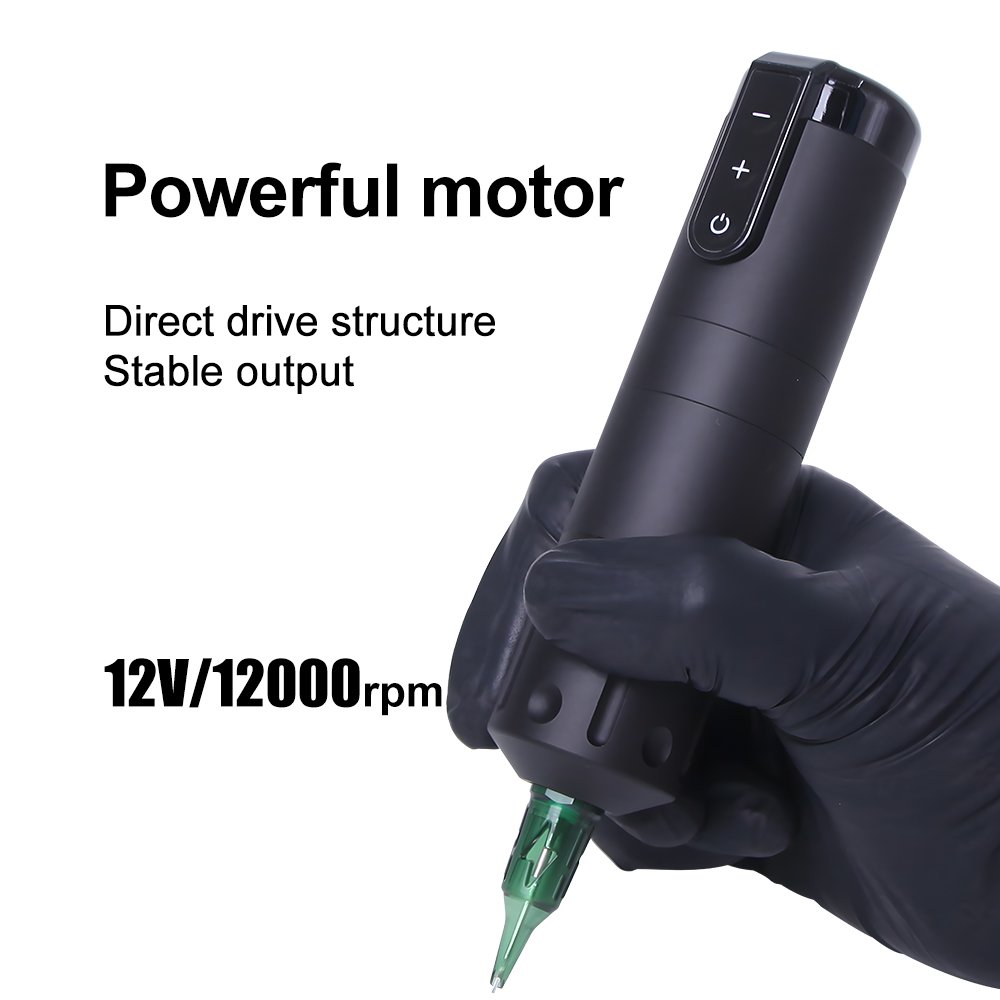 whosale High quality ZG wireless tattoo pen Digital screen Permanent Makeup Tattoo Machine for tattoo artist