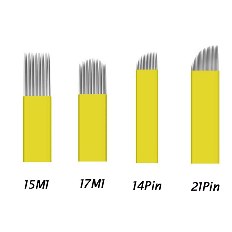 Permanent Makeup Eyebrow Tattoo Needle Blade Microblade 3D Embroidery