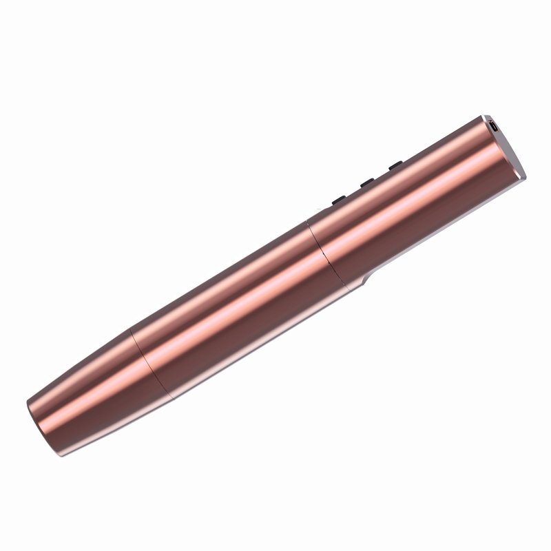 Wholesale Price Rose Gold ELISE Wireless PMU Pen Machine with 2.7mm stroke for Permanent Makeup