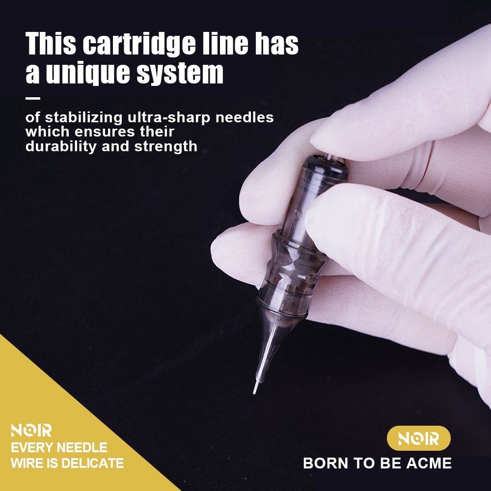 NOIR RS Tattoo Cartridges Permanent Makeup Wholesale Professional Disposable Cartridge Needle Tattoo Needles