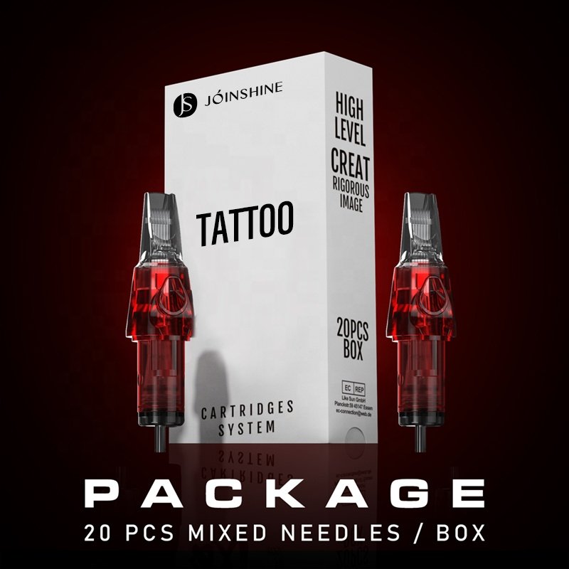 Permanent Makeup Tattoo Cartridges Needles Set Disposable Safety Eyebrow Lip Body Art Tattoo Needle screw Cartridge