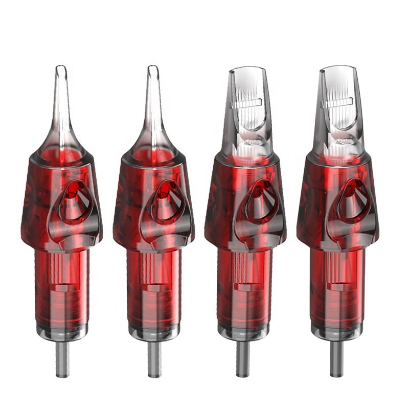Permanent Makeup Tattoo Cartridges Needles Set Disposable Safety Eyebrow Lip Body Art Tattoo Needle screw Cartridge