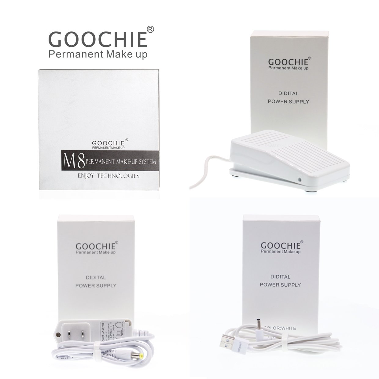 HOTTEST M8-4 digital power display eyebrow lip microshading microblading semi permanent makeup pmu machine kit