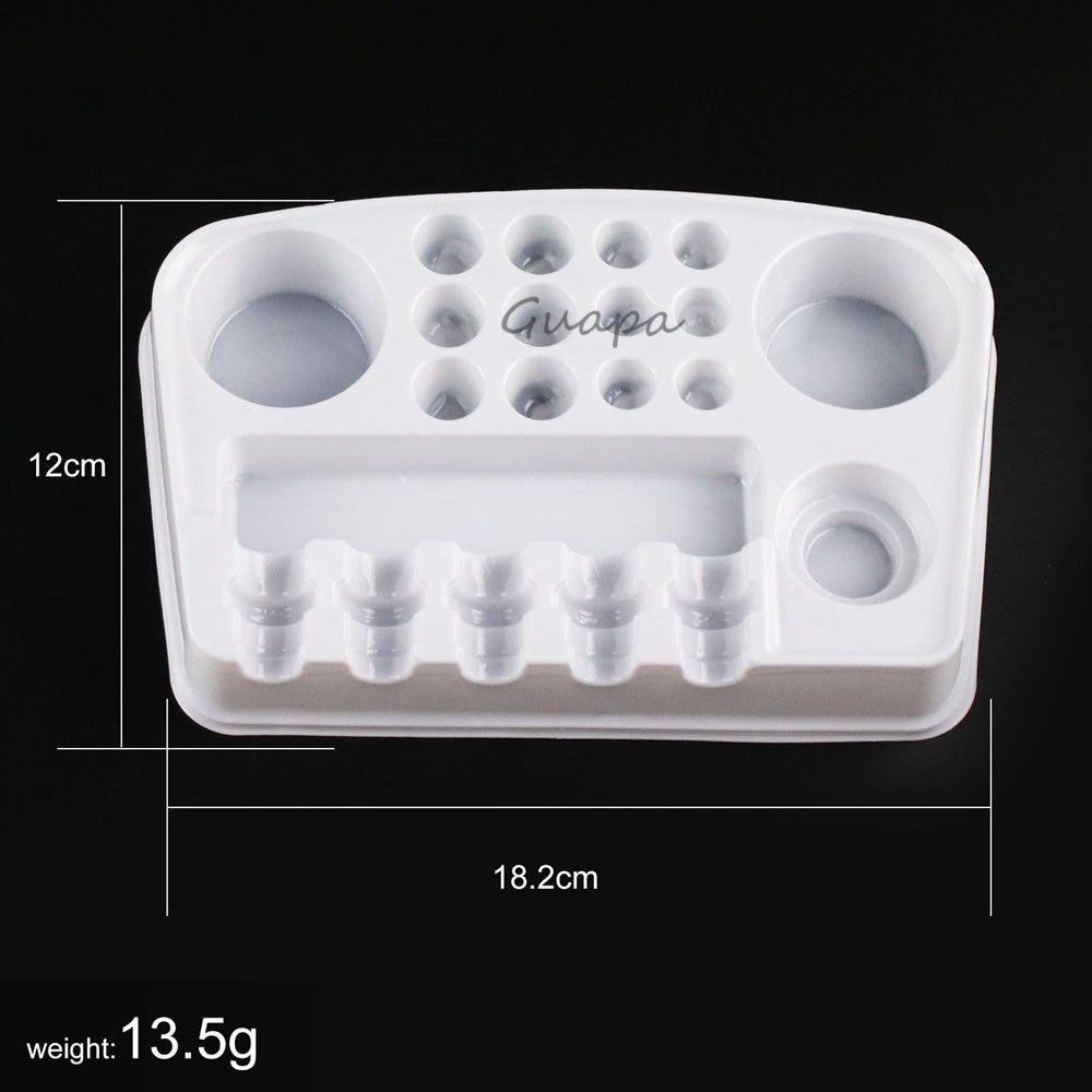 Disposable Tattoo Ink Tray Plastic Permanent Makeup Pigment Cup Tattoo Cartridge Needle Holder Microblading Accessories