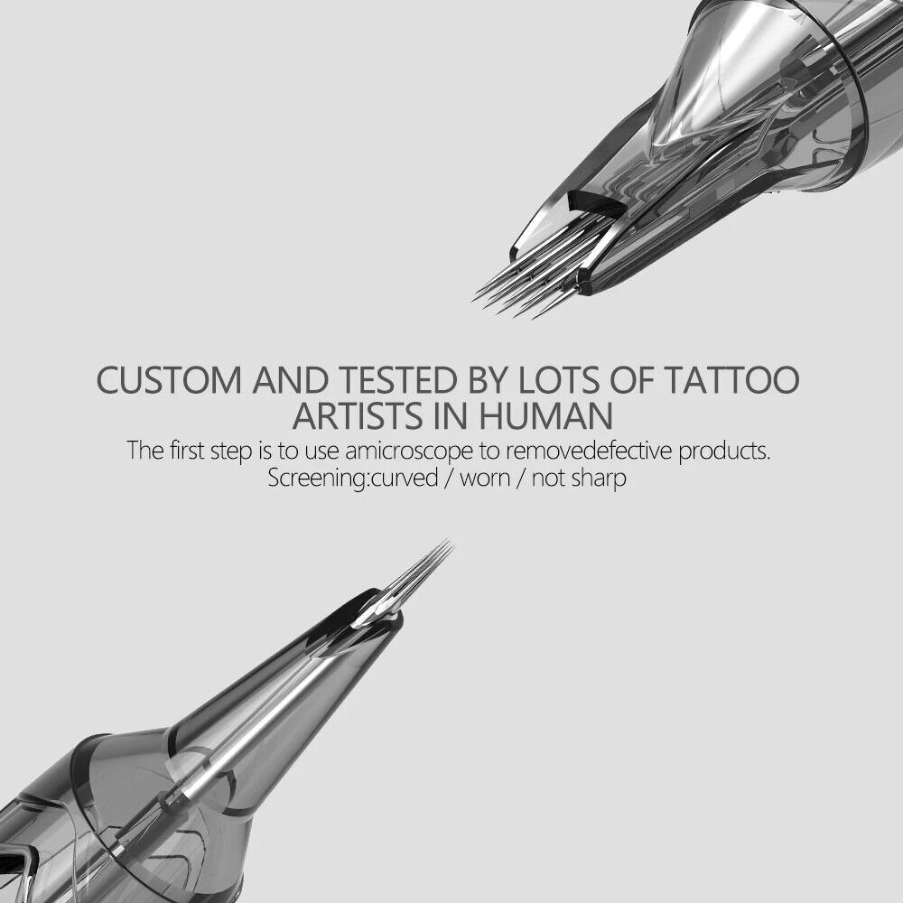 Round Magnum Disposable Sterilized Safety Tattoo Needles for Body Tattoo