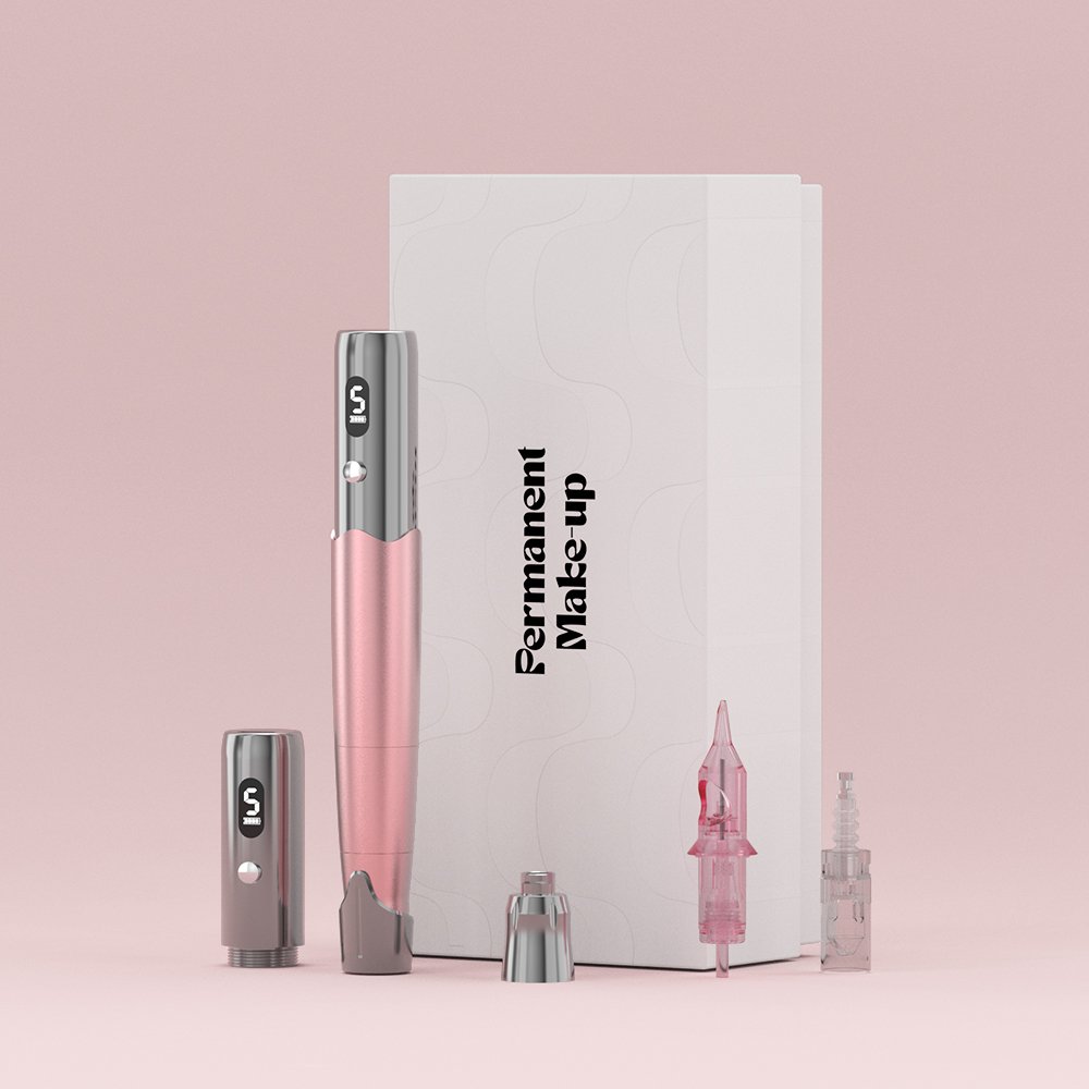 Custom Microblading Tattoo Machine Professional Digital Wireless Permanent Makeup Machine Eyebrow Tattoo Pen