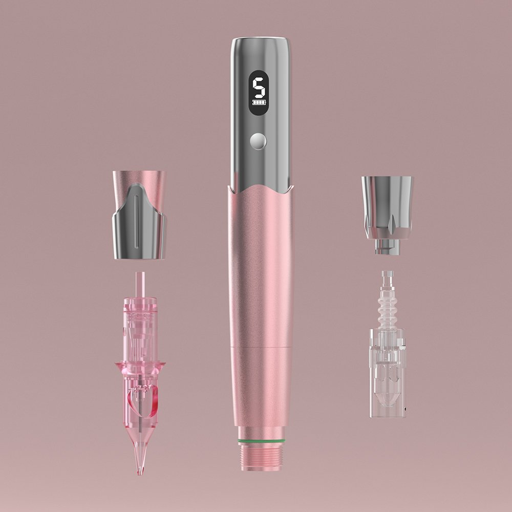 Custom Microblading Tattoo Machine Professional Digital Wireless Permanent Makeup Machine Eyebrow Tattoo Pen