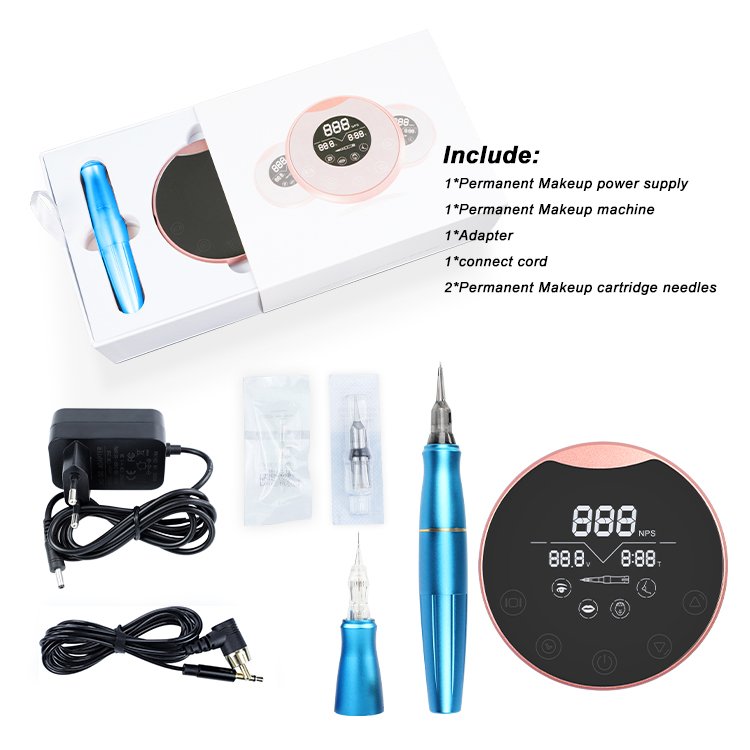 Biomaser P90 Training Beginner gold rose kit microneedling Tatouage beauty professional Permanent makeup tattoo machine