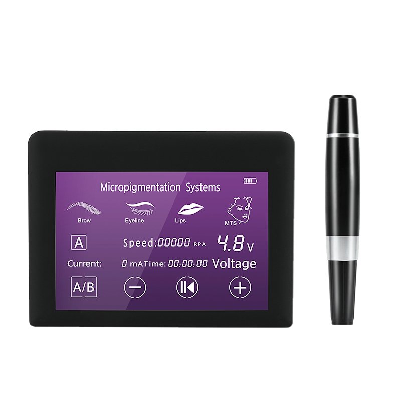 Touch Screen Digital Tattoo Pen Kit Professional Permanent Makeup Machine for Training Academy