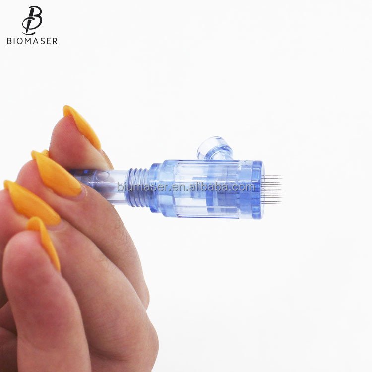 12/36/42 Pins Biomaser Screw Cartridges Needles Mesotherapy Microneedle for MTS Meso Skin Management