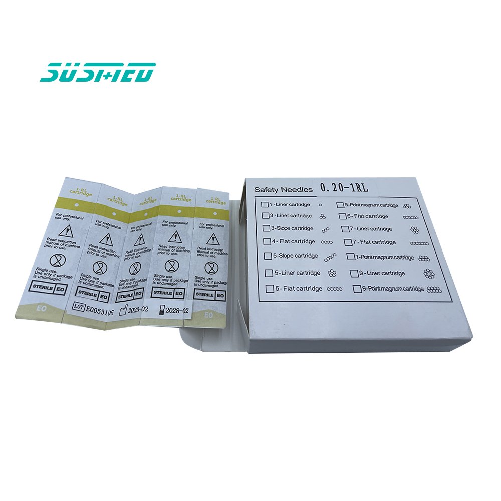 CE Certified Disposable Permanent Makeup Needle With Tubes Cartridge Tattoo Needle