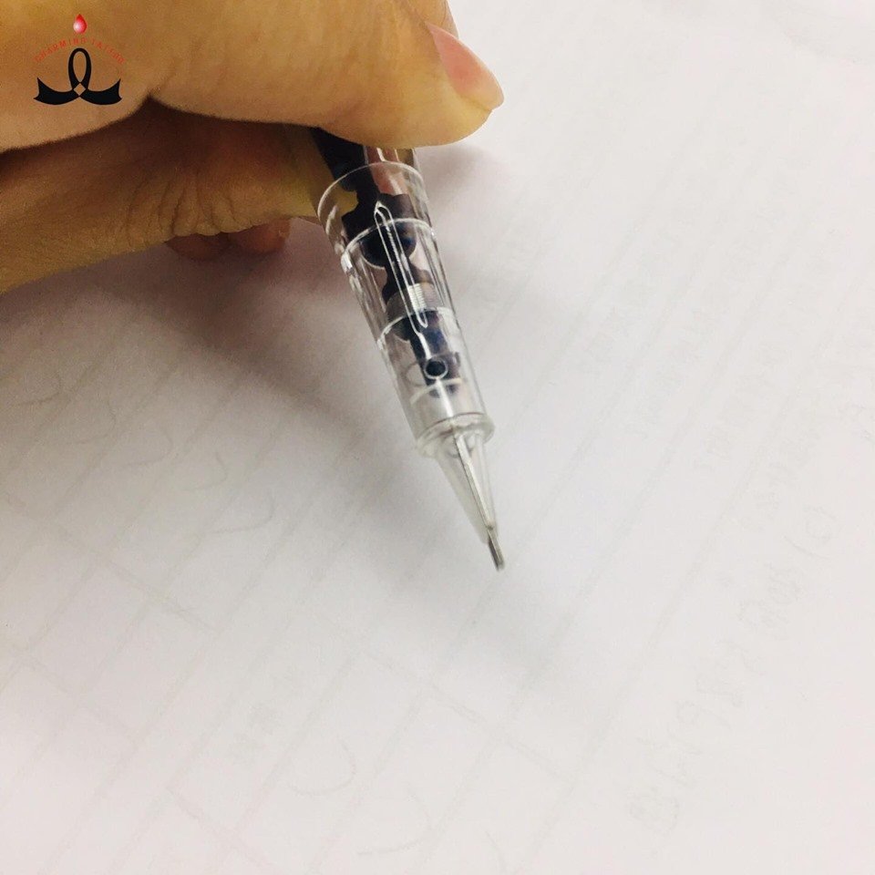 PMU Suppliers Black Pearl Machine Needle U Shape Needle Cartridge For PMU Hair Strokes Tattoo Eyebrow