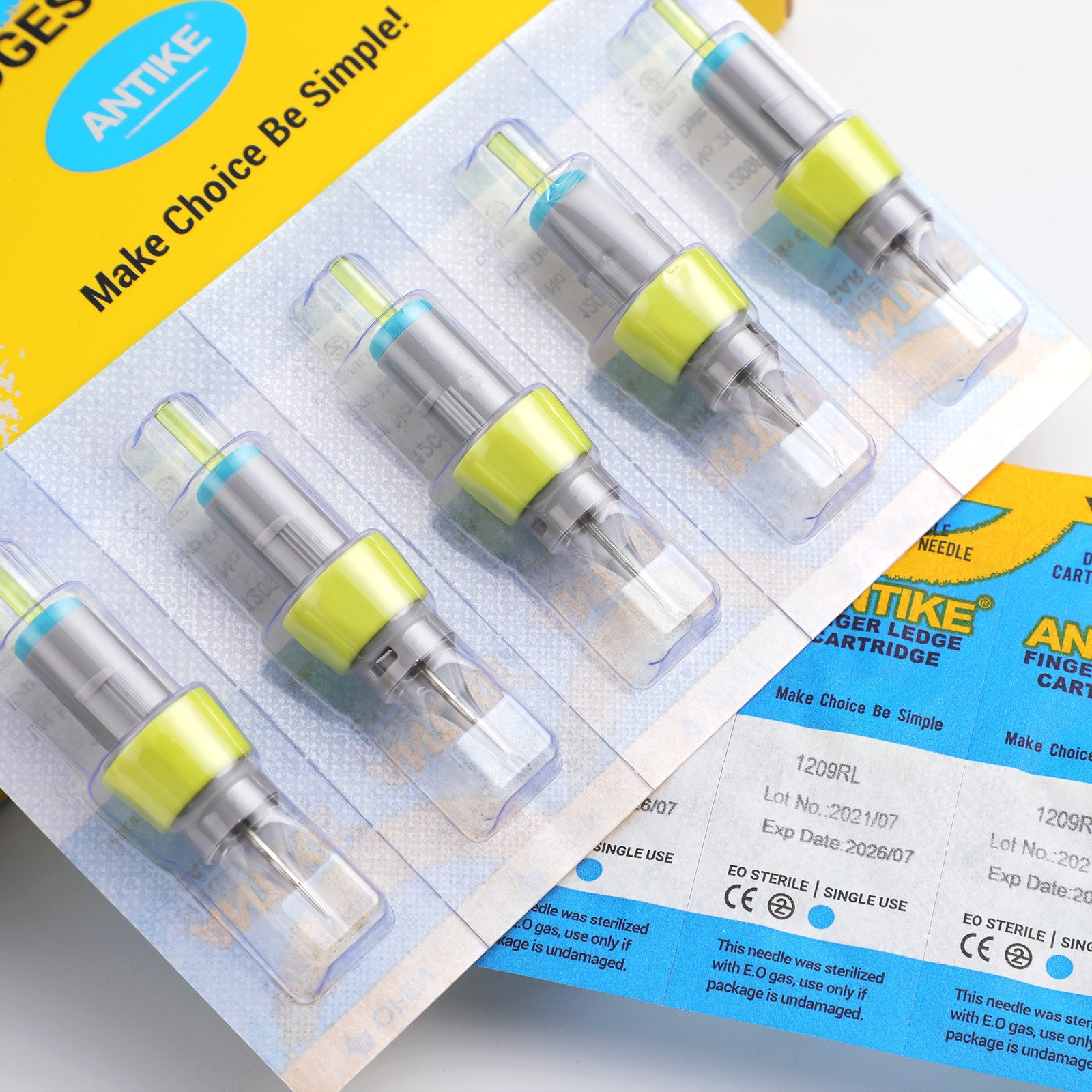Ready to Ship Tattoo Cartridge Needle 20pcs 0.25mm 0.3mm 0.35mm RL M1 RM RS Wholesale Tattoo Needles Professional Premium Tattoo