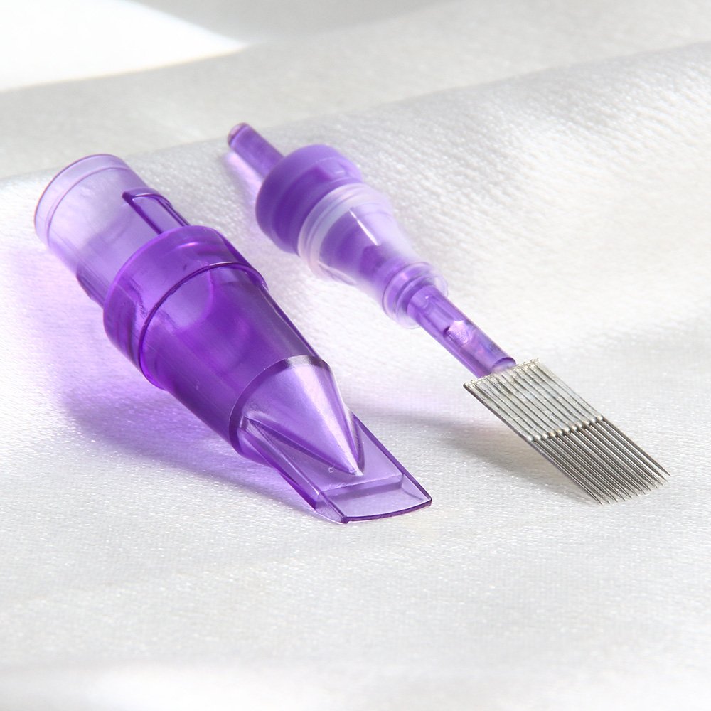 10pcs/box Sterilized Tattoo cartridge needle wholesale permanent makeup & SMP Tattoo Needle cartridge Round liner 1RL 3RL 5RL