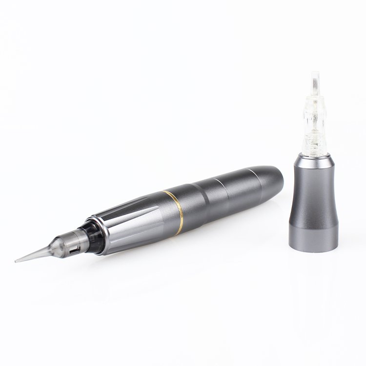 Thailand hotsale Private labeling 5 colors 8V Powerful motor Permanent makeup tattoo pen machine with two grips