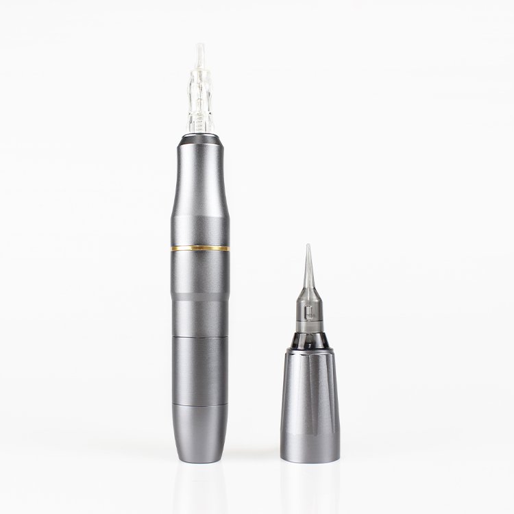 Thailand hotsale Private labeling 5 colors 8V Powerful motor Permanent makeup tattoo pen machine with two grips
