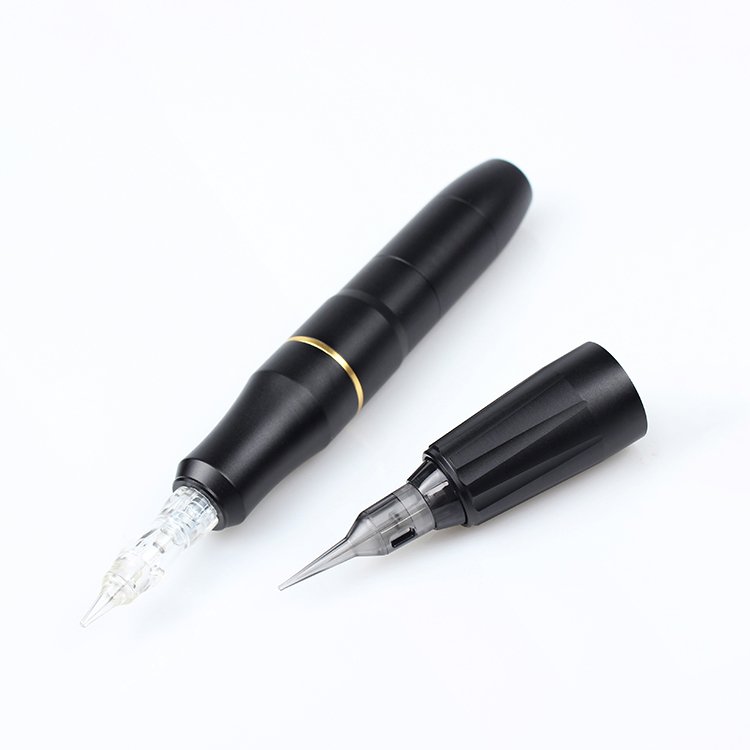 Thailand hotsale Private labeling 5 colors 8V Powerful motor Permanent makeup tattoo pen machine with two grips