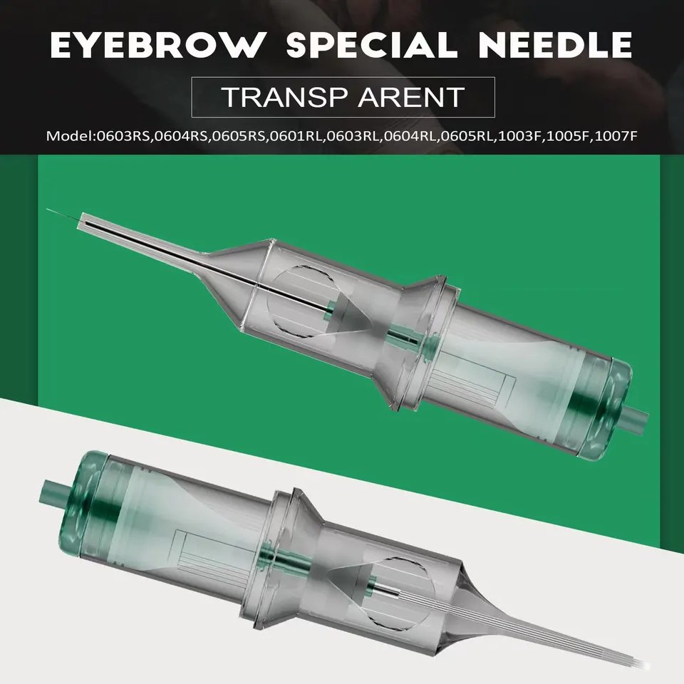 Premium Quality PMU SMP Tattoo Cartridge Needle Super Sharp Durable Consistent 20pcs/Box Permanent Makeup needles