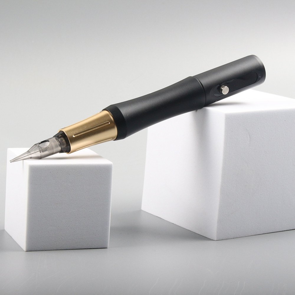 Professional Stainless Steel Permanent Makeup Tattoo Machine Disposable Cartridge Tattoo Needle