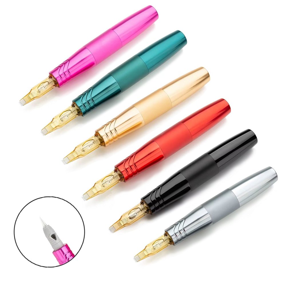 Multicolor Double head Tattoo pen Tattoo Machine Eyebrow Machine For Permanent Makeup