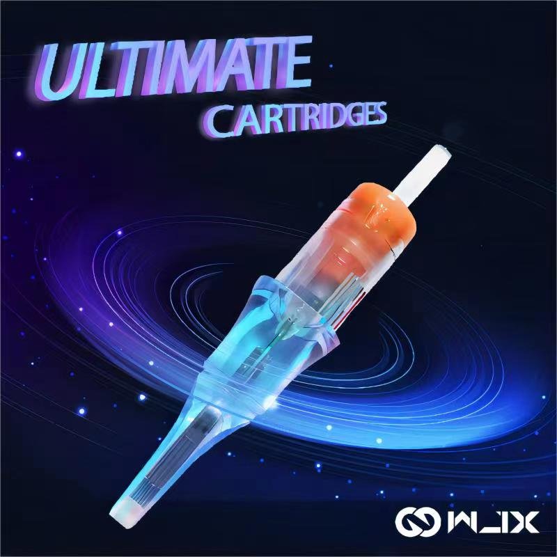 the first bicolor cartridge High Quality Cartridge Disposable And Permanent Tattoo Needle Professional Cartridge Makeup Needles