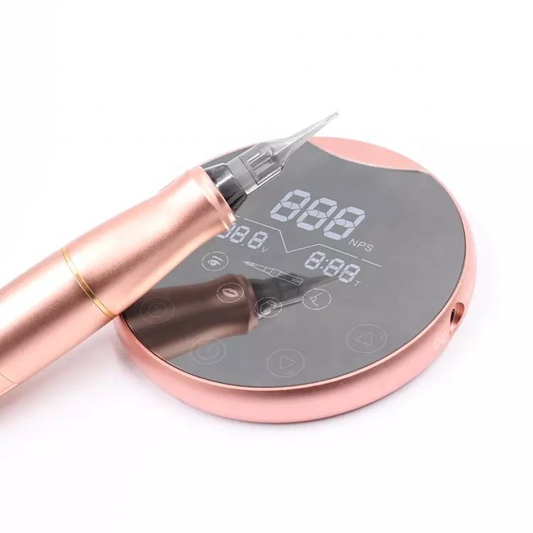 Private Label P90 Uses Universal Cartridges Permanent Makeup Pen 2 In 1 Nano Brow Eyebrow Microblading PMU DREAM Tattoo Machine