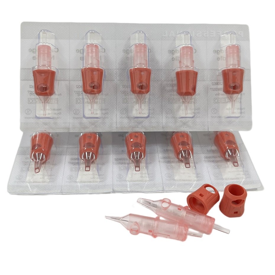 Factory Wholesale Tattoo Needles Permanent Makeup Needle Eyebrow Membrane Sealed Sterilized Tattoo Cartridges Needles/