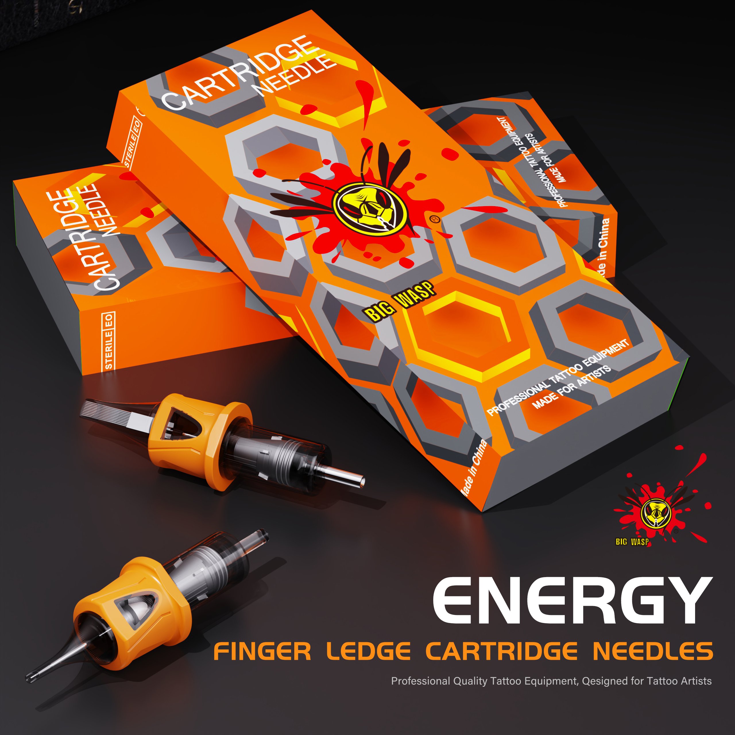 New Tattoo Cartridge Needle Quality Customized Cartridge Tattoo Needles Membrane Sealed Permanent Tattoo Needle Cartridge