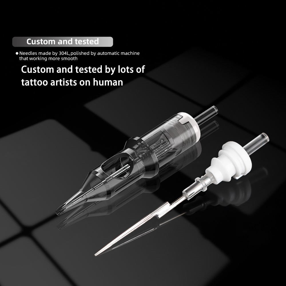 Factory Wholesale Ambition Premium RL M1 RM RS Tattoo Cartridges Round Liner Shader Magnum Universal Disposable Tattoo Needles