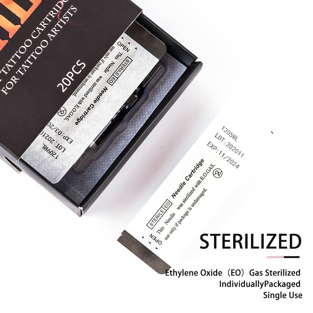 Factory Wholesale Ambition Premium RL M1 RM RS Tattoo Cartridges Round Liner Shader Magnum Universal Disposable Tattoo Needles