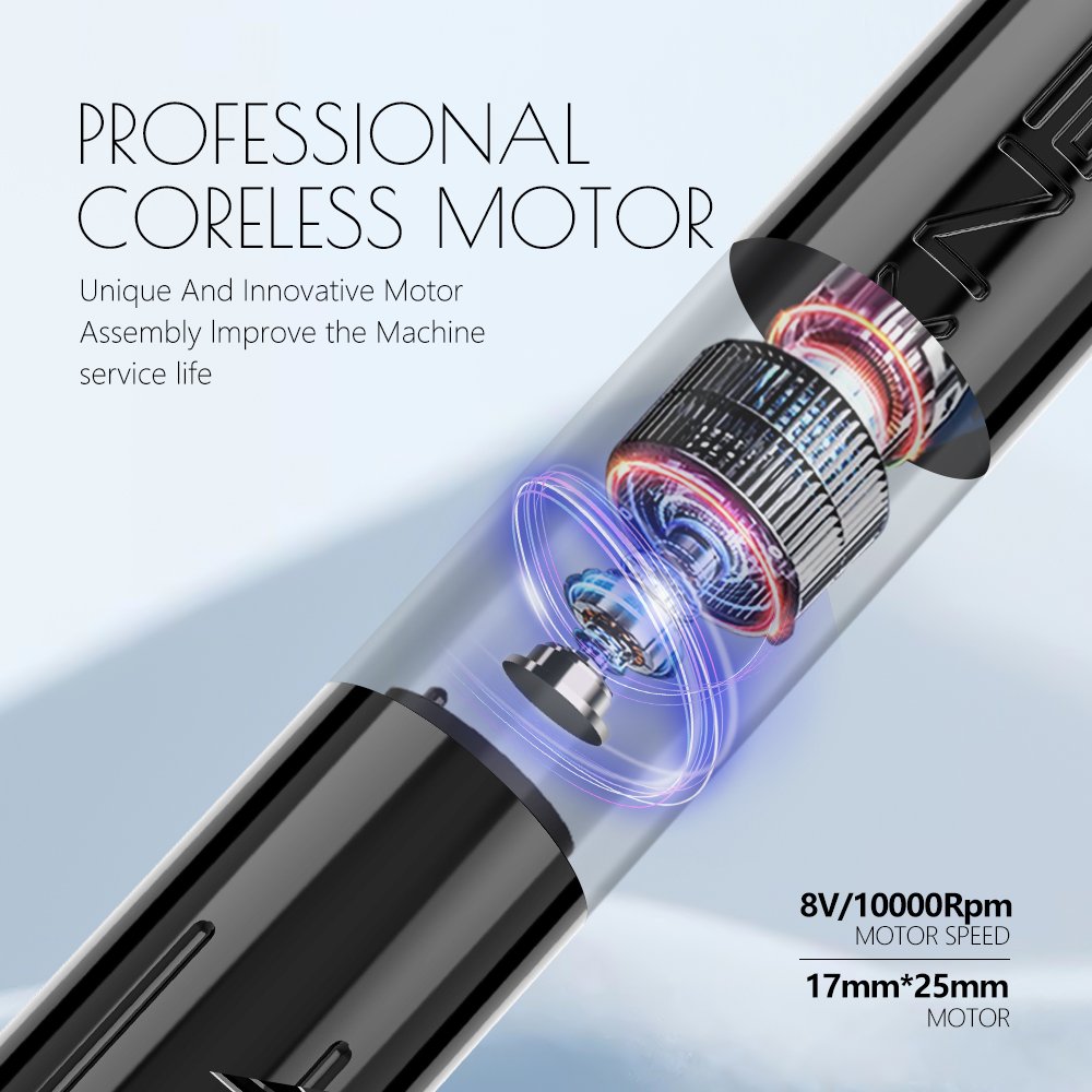 XNET Portable Powerful Motor Rotary Tattoo Gun Lip Eyeline Permanent Makeup Eyebrow P M U Microblading Pen Tattoo Machine