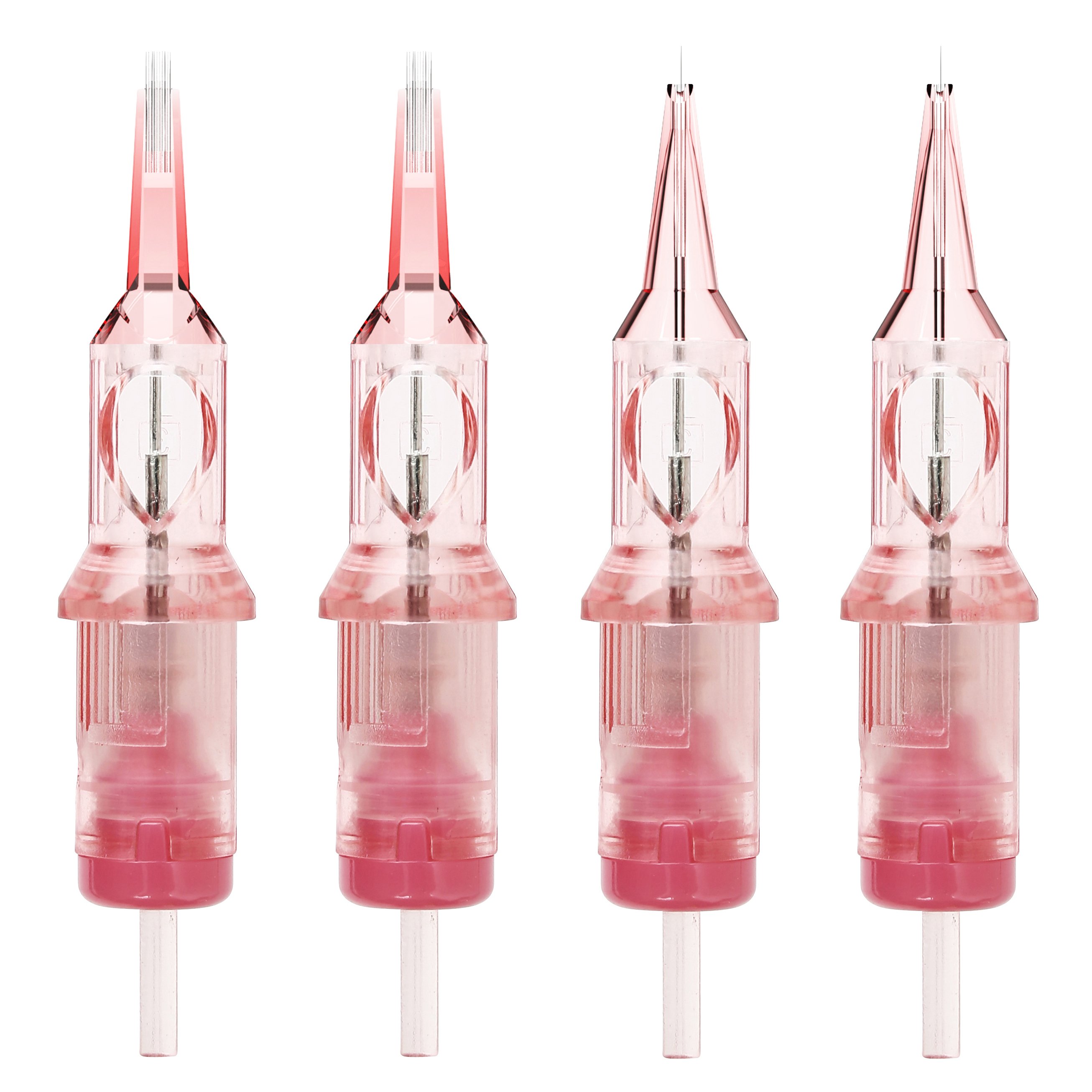 new arrival tattoo needle cartridge pmu cartridge pink QUATAT tattoo cartridge needles