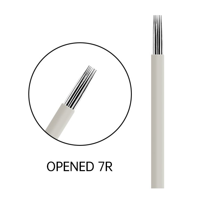 Original Manufacturer Supply Disposable Sterile Manual Permanent Make Up Tattoo Cartridge Needles Microblading Blades