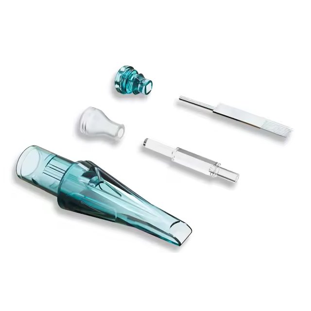 Sterilized Blue Flat Super Sharp Precise Tattoo Needles Cartridges for Permanent Makeup