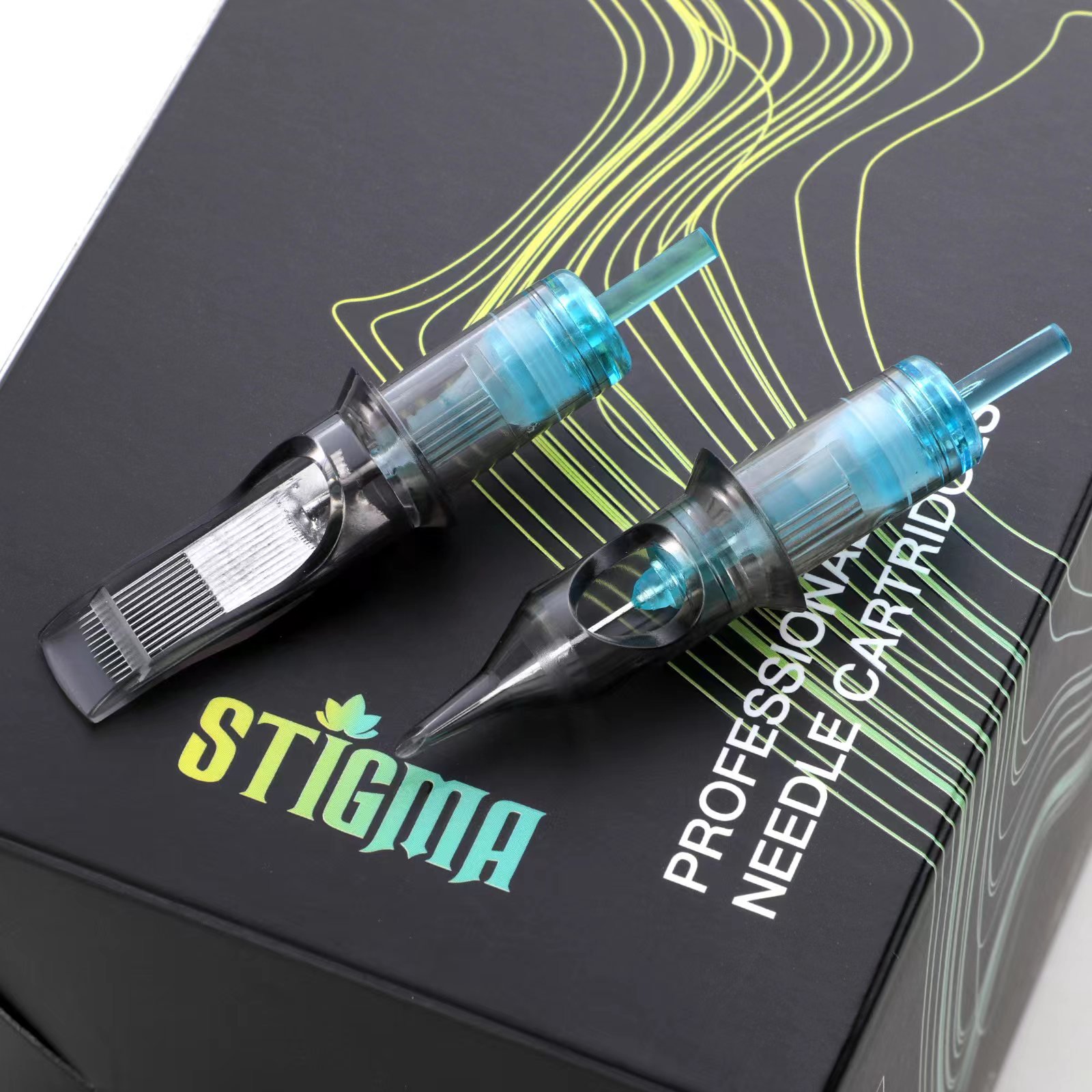 STIGMA 50 Pcs 316 stainless steel Tattoo Cartridge Needle Disposable Tattoo Needles for Cartridge Filling Machine