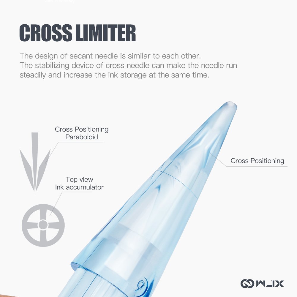 WJX Disposable Permanent Makeup Cartridge Needles New Tattoo Cartridges Professional Needle Tattoo Cartridge