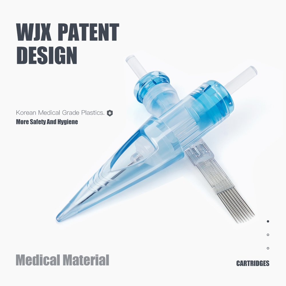 WJX Disposable Permanent Makeup Cartridge Needles New Tattoo Cartridges Professional Needle Tattoo Cartridge