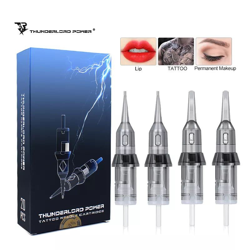 Thunderlord Permanent Cartridges Needles With Membrane Disposable Universal Tattoo Needles for Tattoo Pen Machine