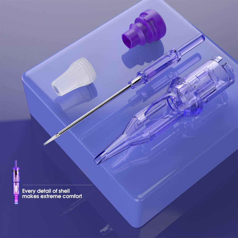 Universal 0.25MM Round Liner Microblading Tattoo Cartridges Needles For Permanent Makeup Tattoo Supply