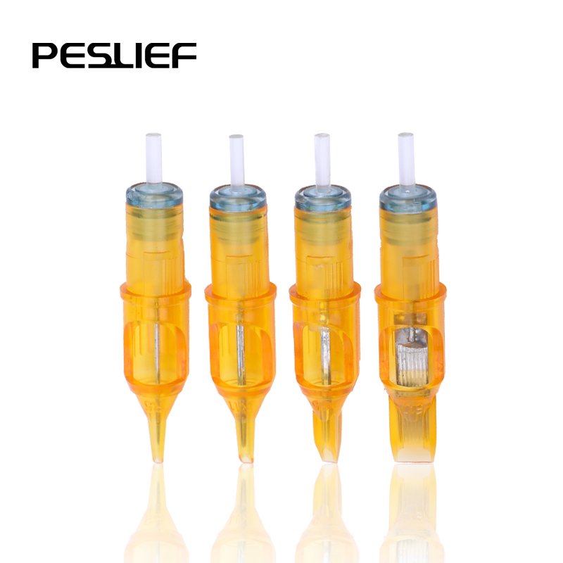 20pcs Cartridge Tattoo Needles RL RS RM M1 Disposable Safety Tattoo Cartridge for Tattoo Machines