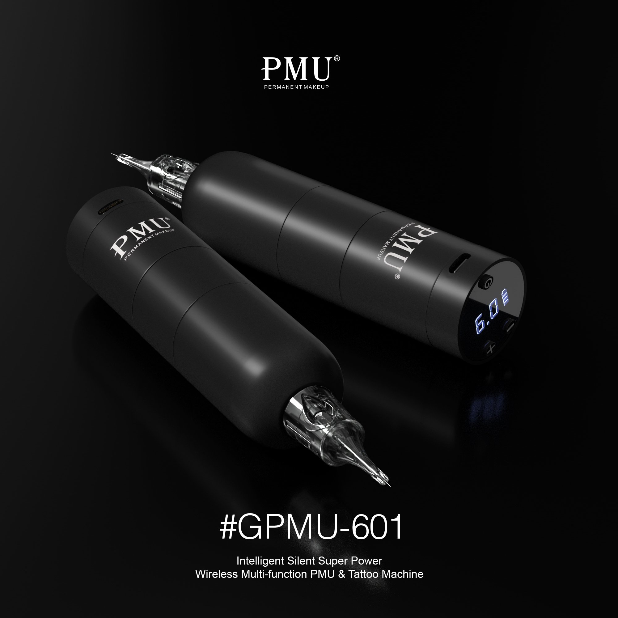 PMU Tattoo Gun Wireless Tattoo Machine Pen Permanent Makeup Pen for Body Art