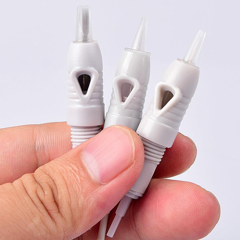 Tattoo Needles Cartridges Professional Disposable Permanent Makeup Eyebrow Eyeliner Lip Microblading PMU Pen Machines Supplies