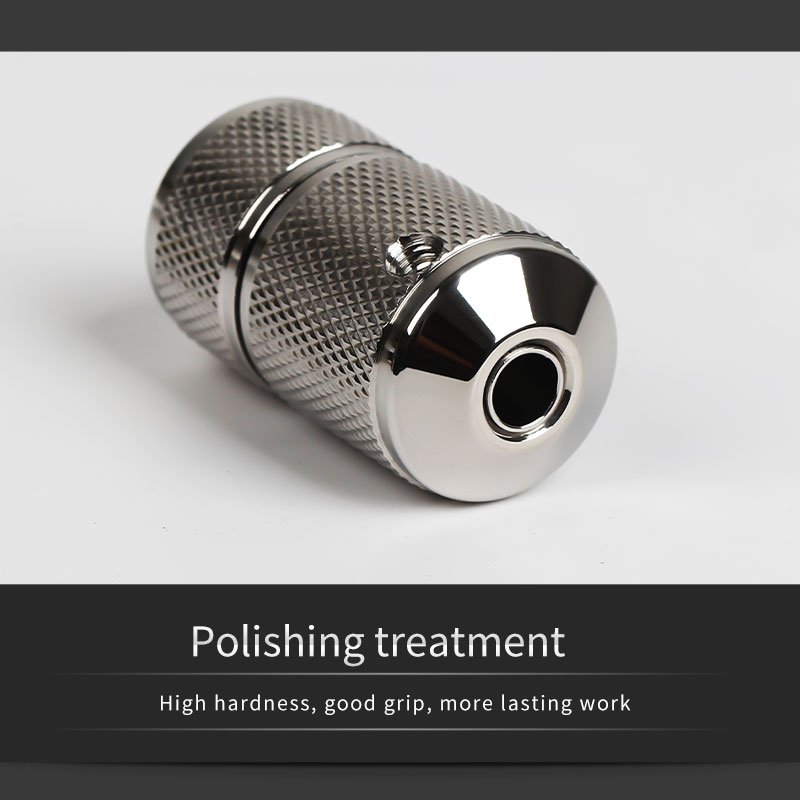 Professional Self-lock Stainless Steel Tattoo Grips Machine Pen For Permanent Makeup Tattoo Cartridge Needle Grip