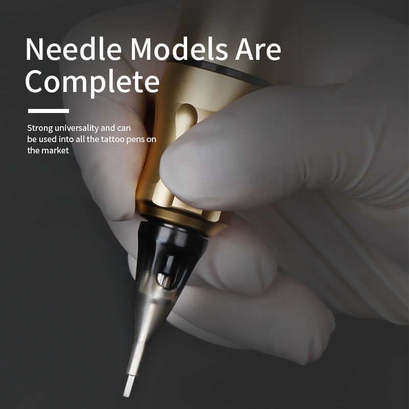 10Pcs/box Disposable Stainless Steel Safe Microblading Permanent Makeup Needle Tattoo Cartridge Needle