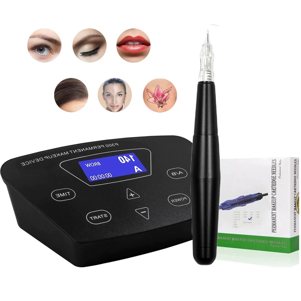 Hot selling Biomaser Black Pearl Dermografo Professional Digital eyebrow tattoo Microblading Machine