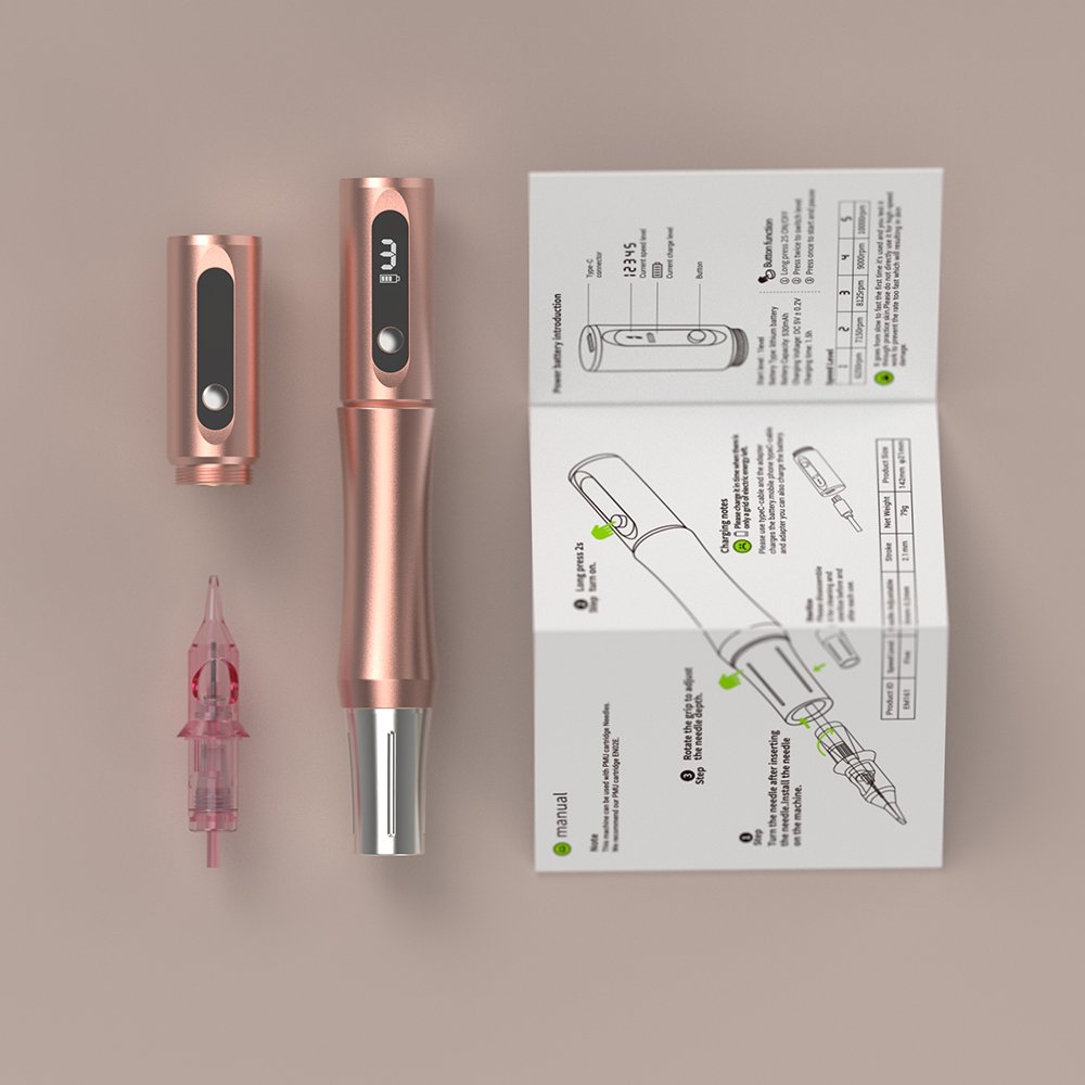 Medical Grade Stainless Steel Disposable Sterilized Permanent Makeup Magnum Tattoo Eyebrow Needle